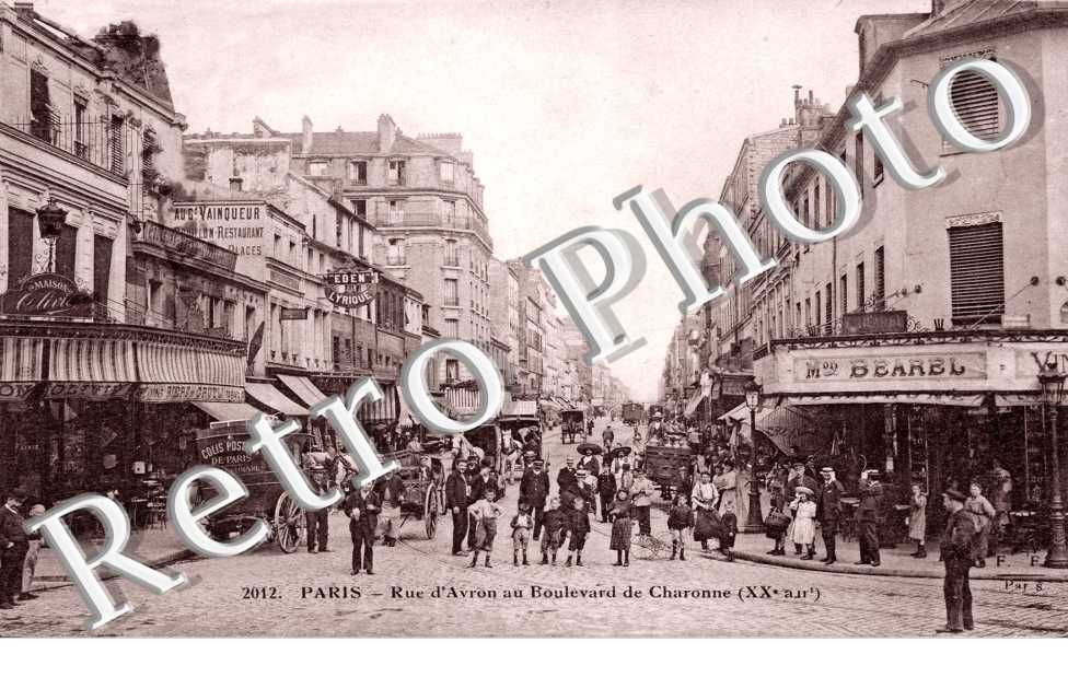 Rue d'Avron au Boulevard de Charonne