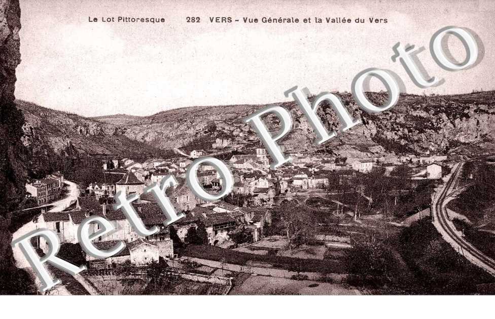 vue generale et la Vallee du Vers