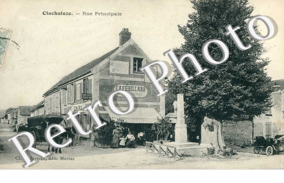 CLACHALOZE  - rue principale