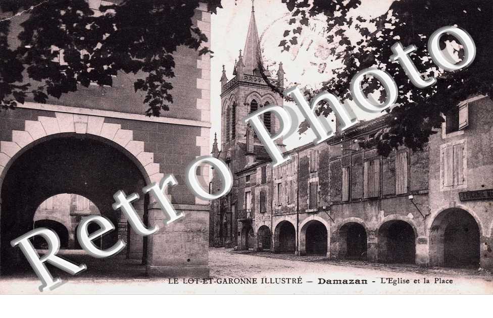 L'eglise et la place