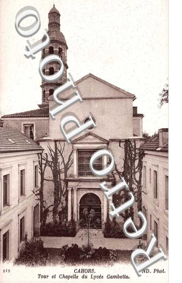TOUR ET CHAPELLE DU LYCEE GAMBETTA