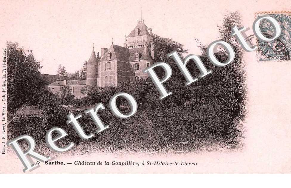 CHATEAU DE LA GOUPILLIERE A ST HILAIRE