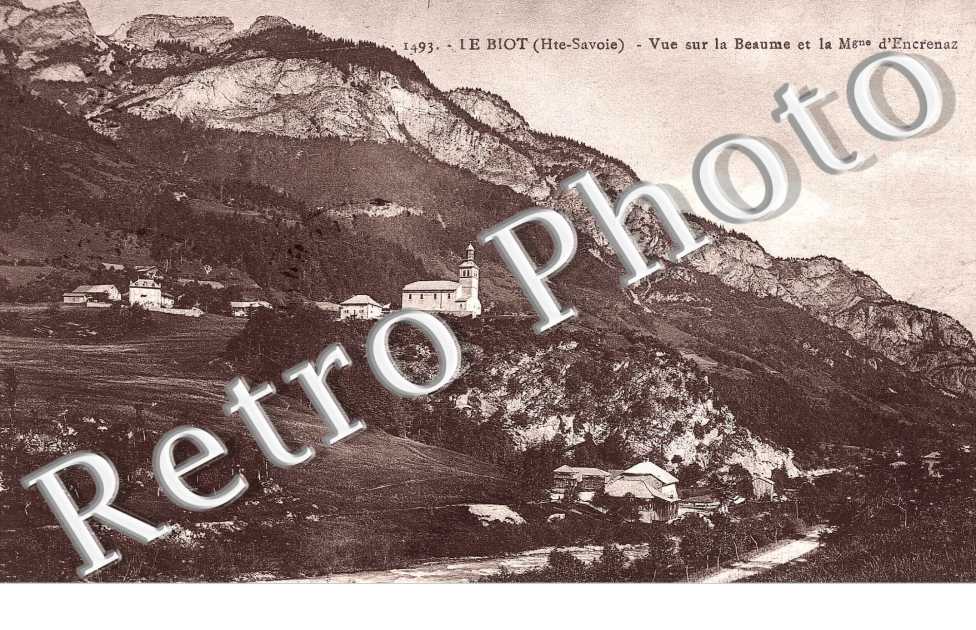 Vue sur la Beaume et la Mgne d'Encrenaz