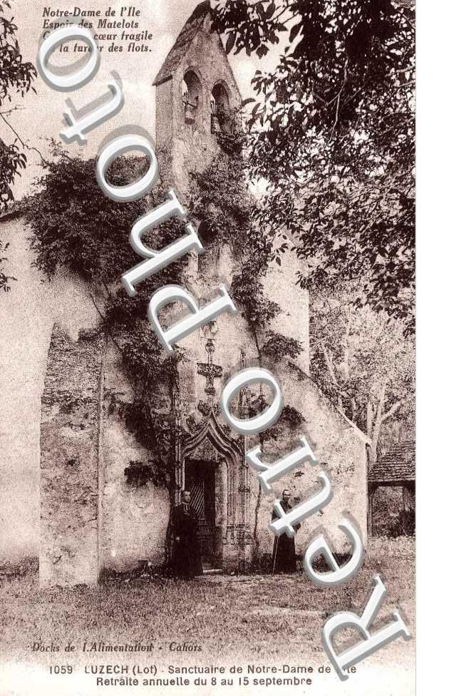 sanctuaire de Notre-Dame de l' Ile, retraite annuelle du 8 au 15 septembre