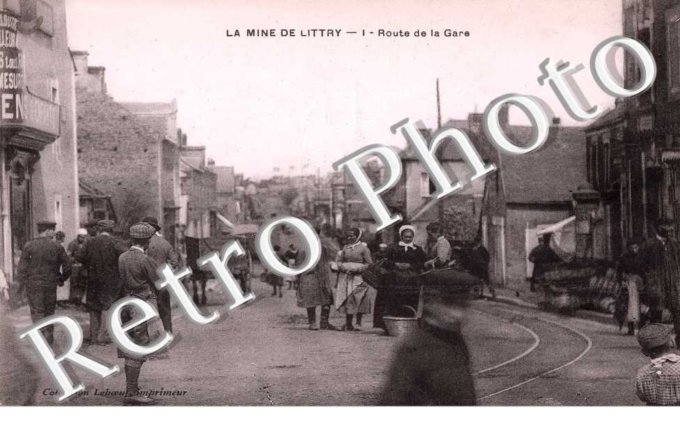 Mine de Littry - route de la gare