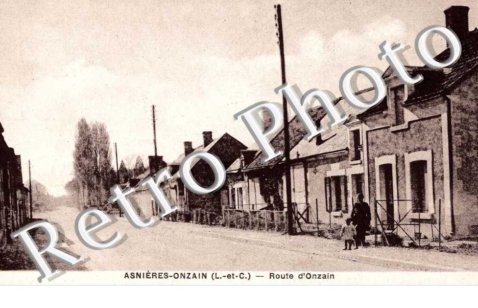 Asnières-Onzain - Route d'Onzain