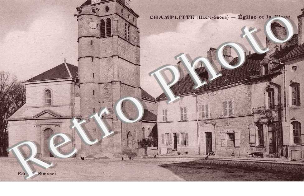 Eglise et la place