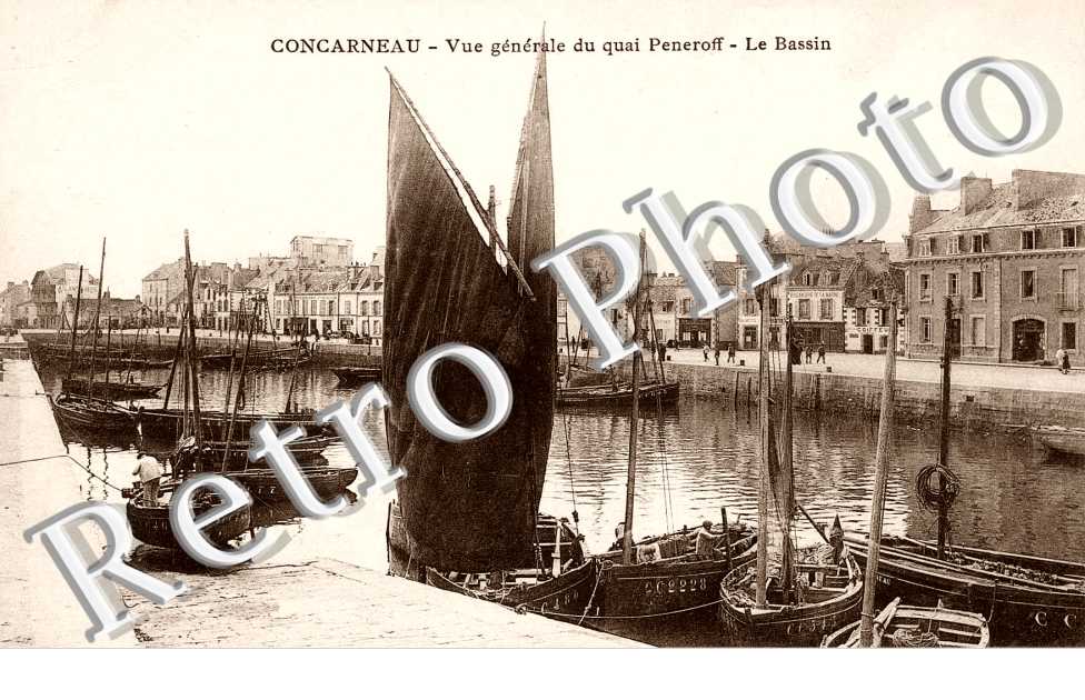 vue generale du quai Peneroff Le bassin