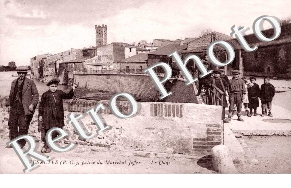 Patrie du marechal Joffre. Le Quai