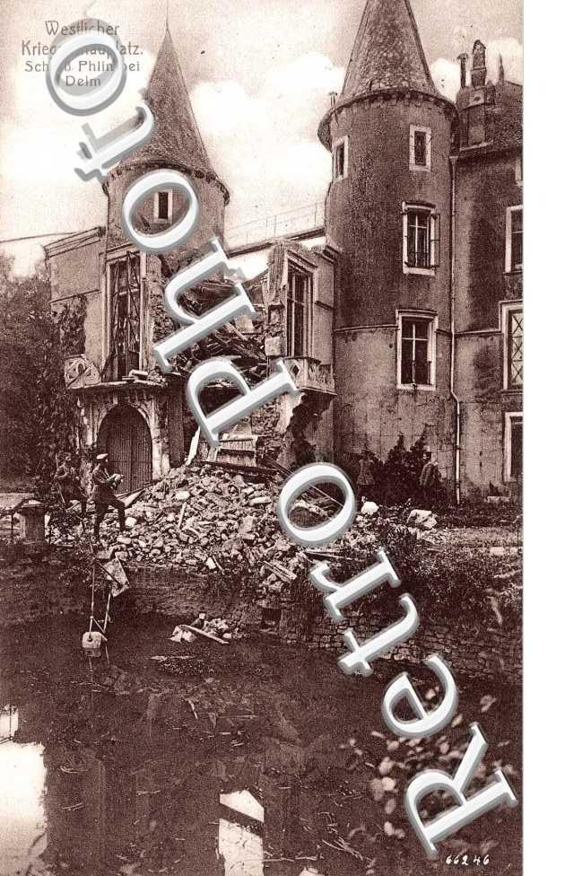 Schloss - feldpostkarte