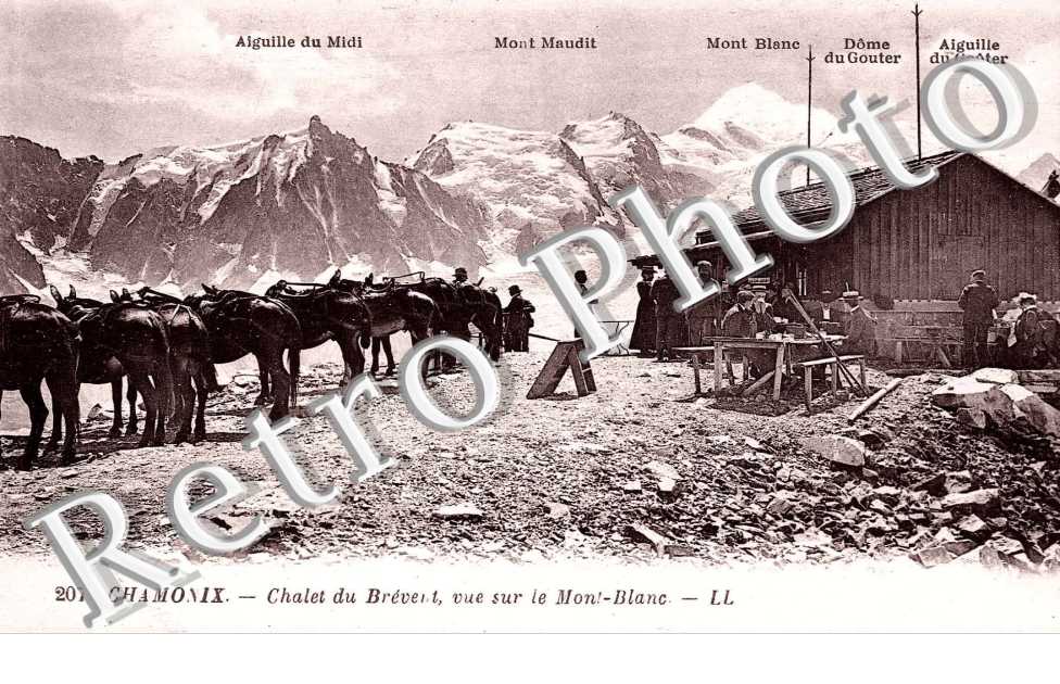 Chalet du Brevent - Mont blanc - Mont Maudit - Aiguille du Midi