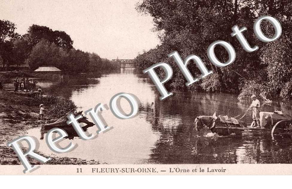 l'Orne et le lavoir