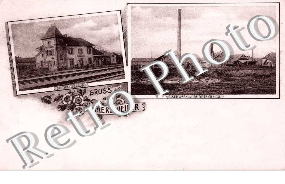 Stationgebaude - Eisenwerk von De Dietrich