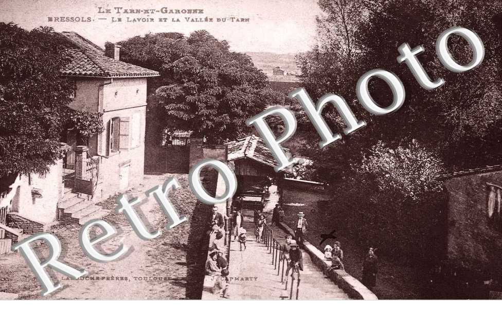 Le lavoir et la vallee du Tarn