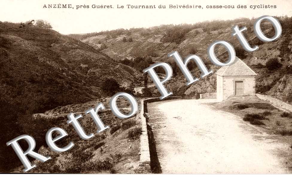 Tournant du Belvedaire - casse-cou des cyclistes