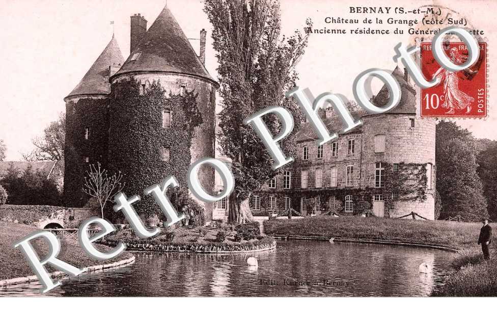 chateau de la Grange, ancienne residence du general Lafayette
