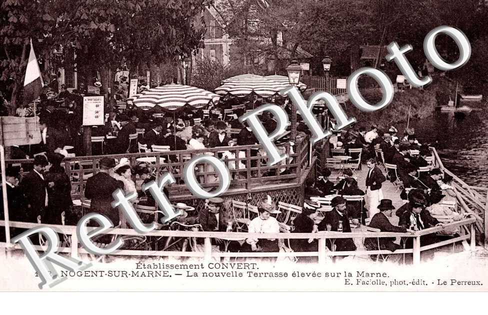 Etablissement Convert - La nouvelle terasse elevee sur la Marne