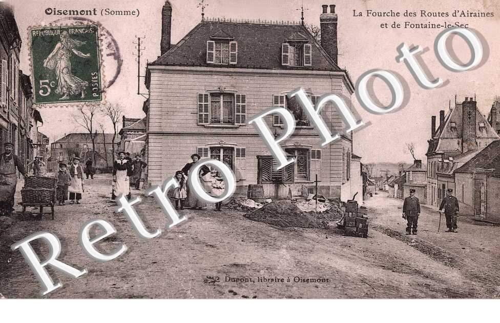 fourche des routes d'Airaines et de Fontaine-le-Sec