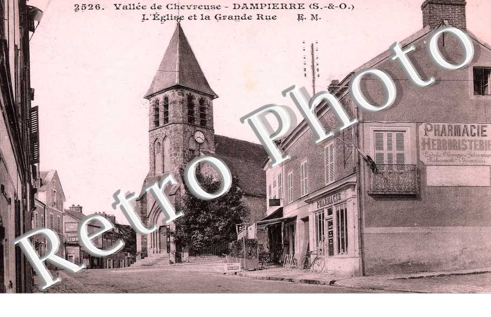 l'eglise et la Grande Rue