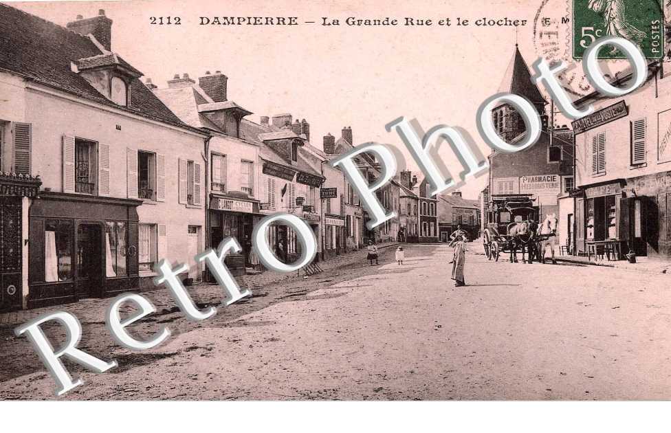 la Grande Rue et le clocher