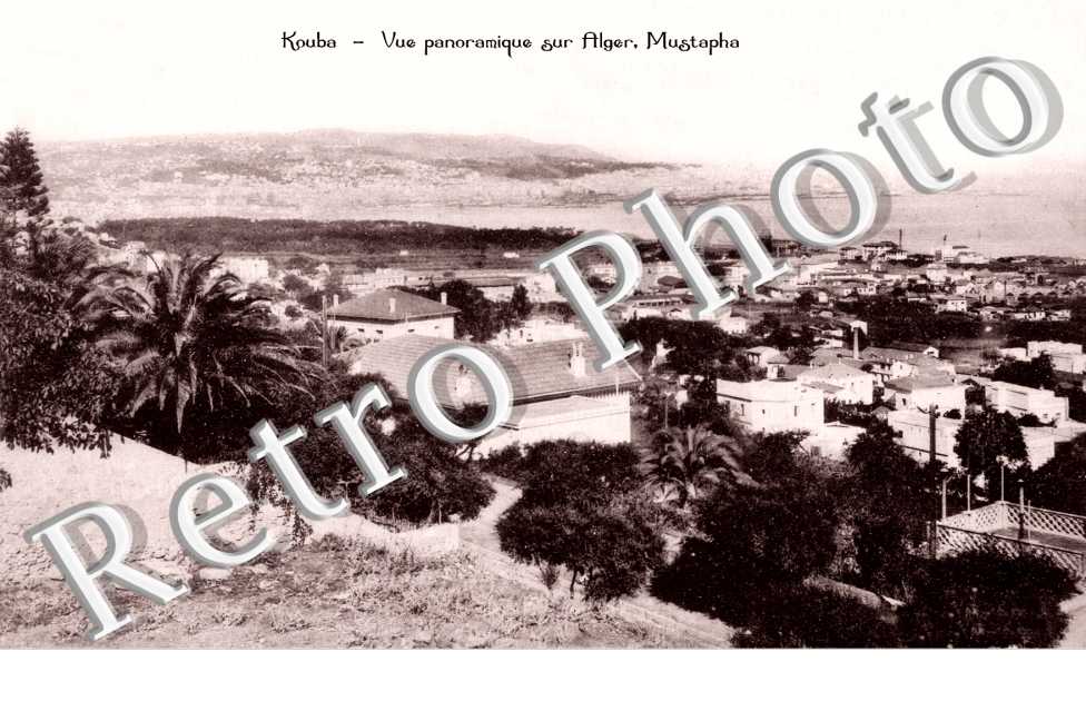 Vue panoramique sur Alger