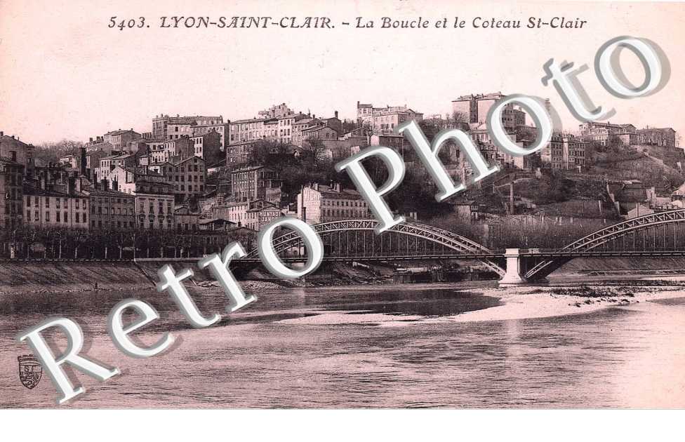 LA BOUCLE ET LE COTEAU  DE ST CLAIR