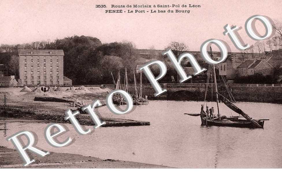 le port, le bas du bourg