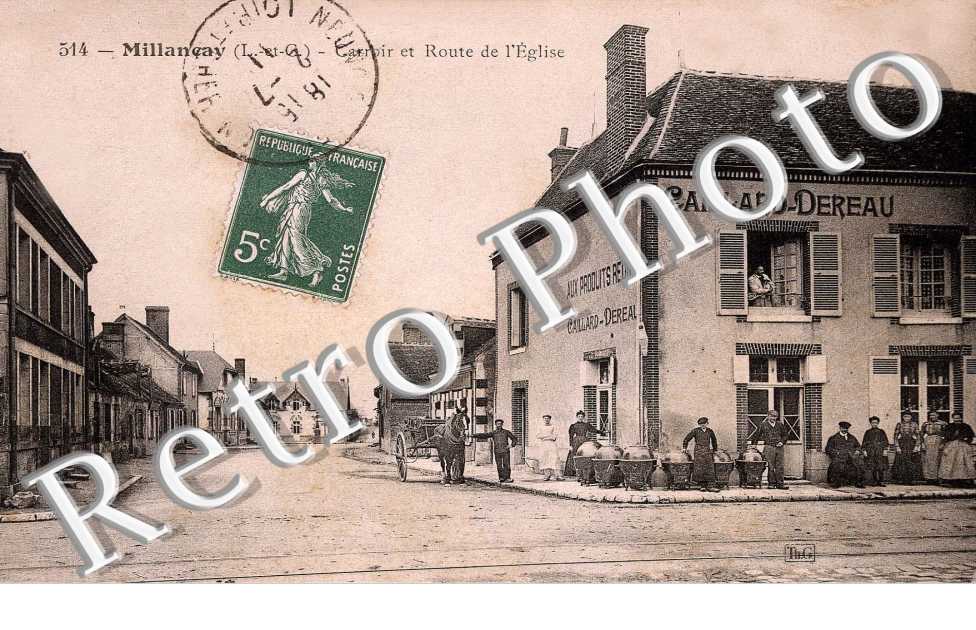 carroir et route de l'eglise