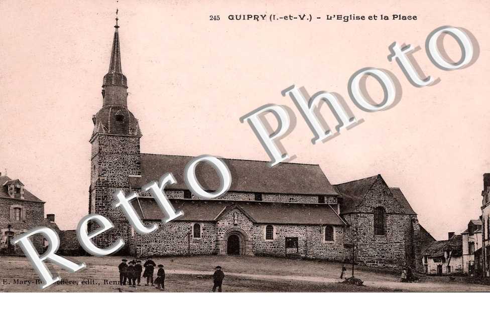 L'eglise et la place