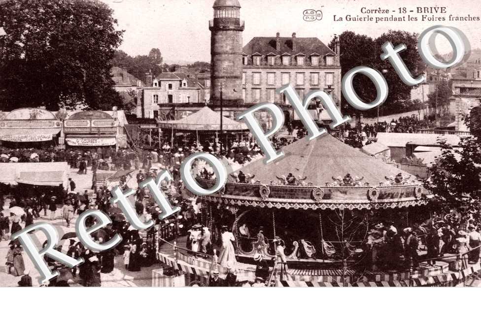 La Guierle pendant les foires franches - Manège