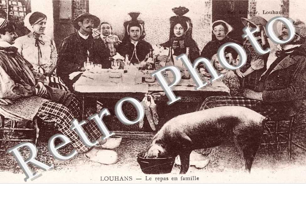 Le repas en famille