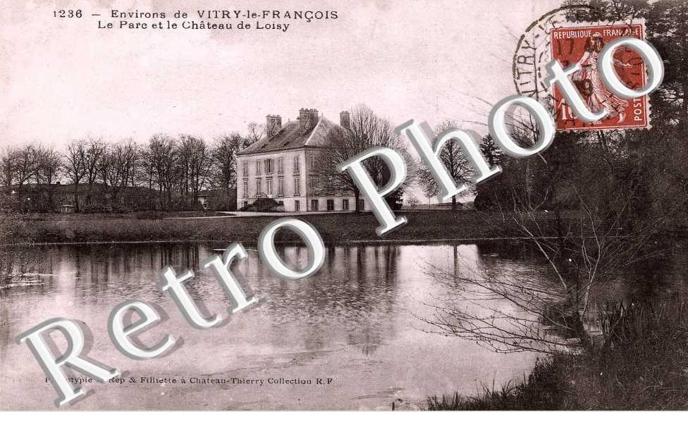 Le parc et le chateau de Loisy
