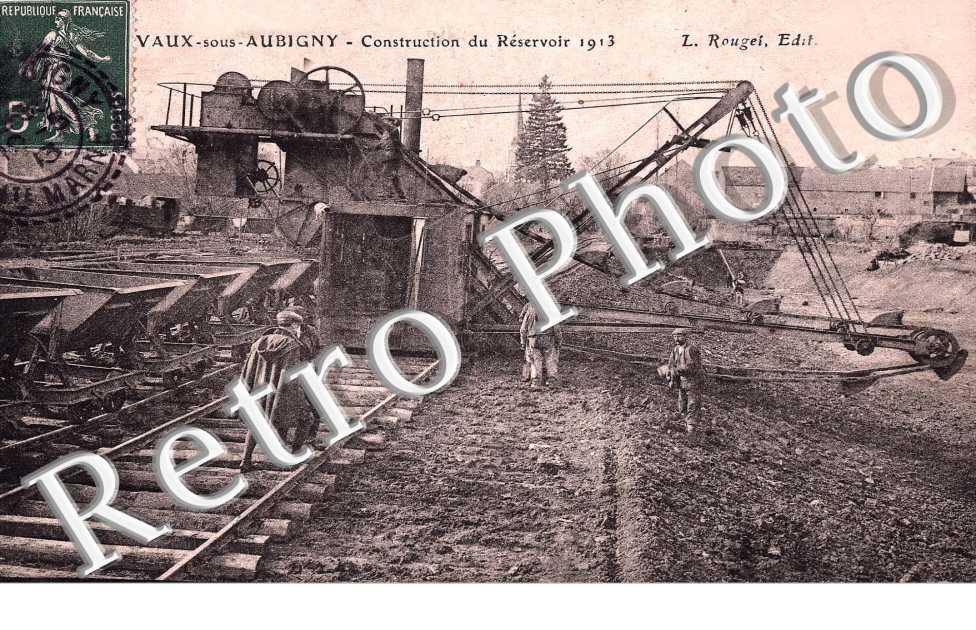construction du reservoir 1913