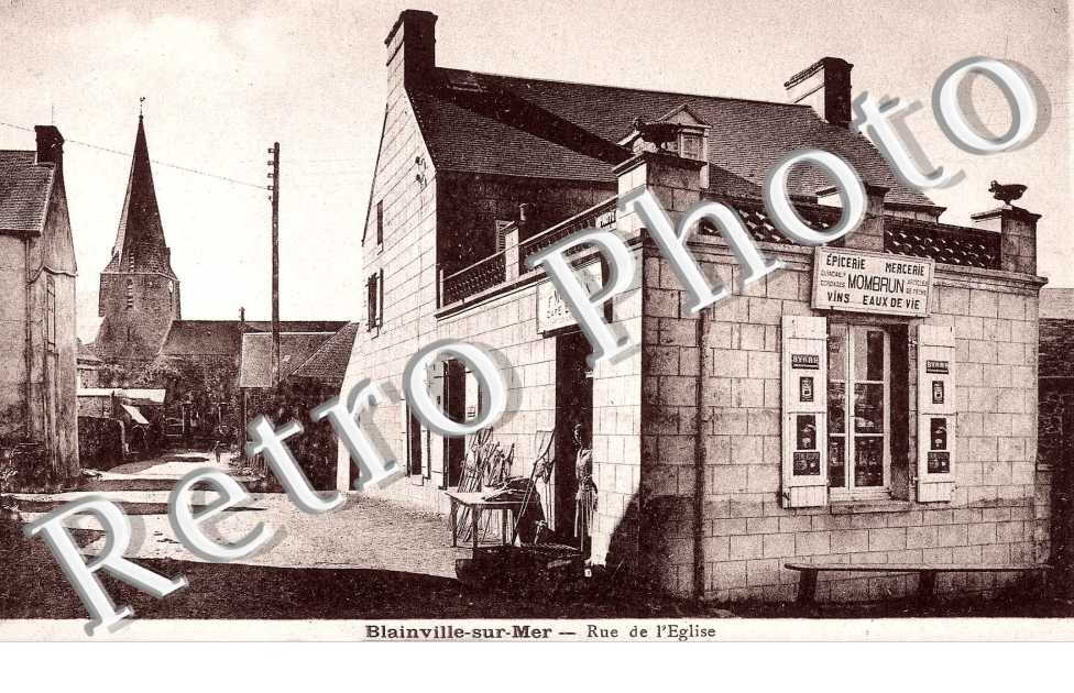 rue de l'eglise (epicerie Mombrun)