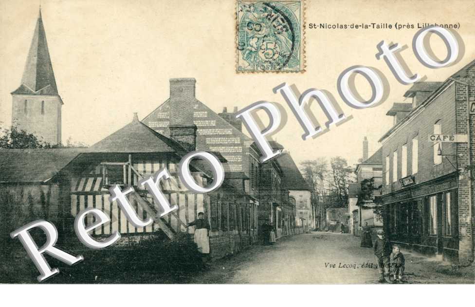 Une rue et eglise