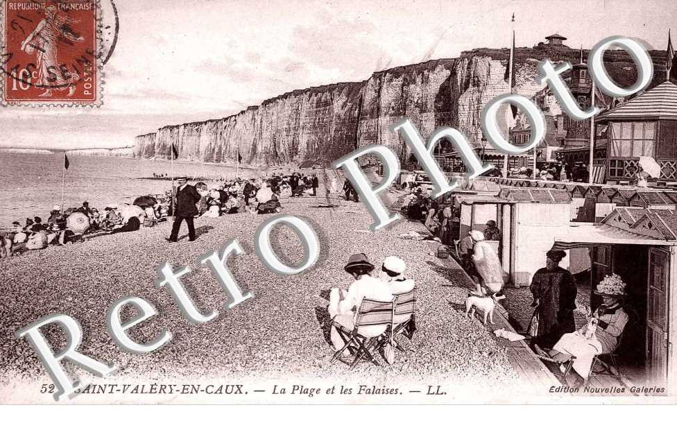 LA PLAGE ET LA FALAISE