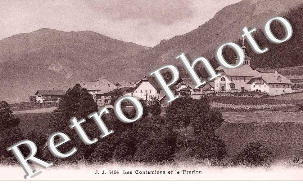 les Contamines et le Prarion