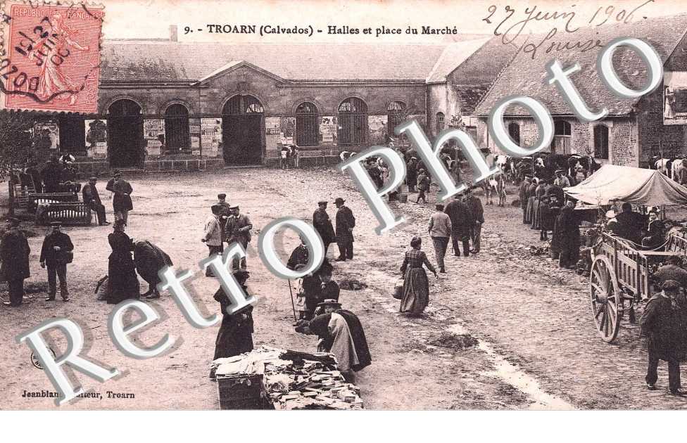 Halles et place du marche
