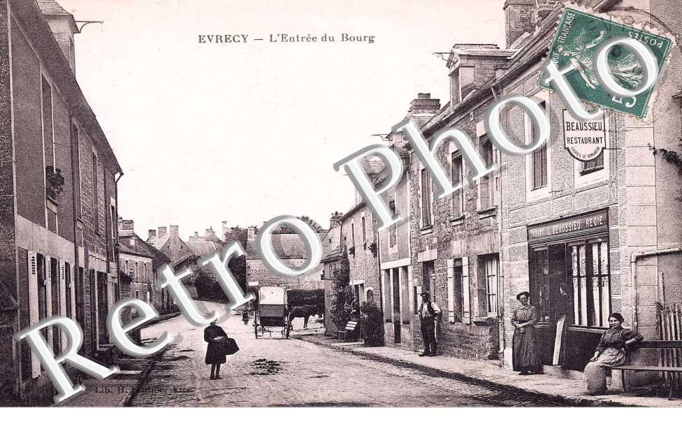 l' entree du bourg