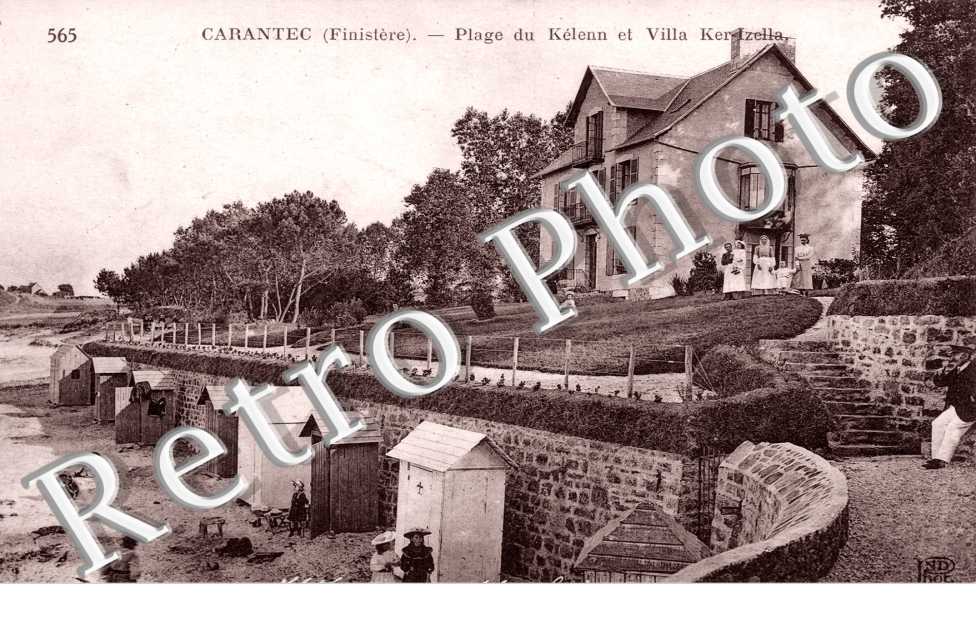 Plage de Kélenn et Villa Ker Izella