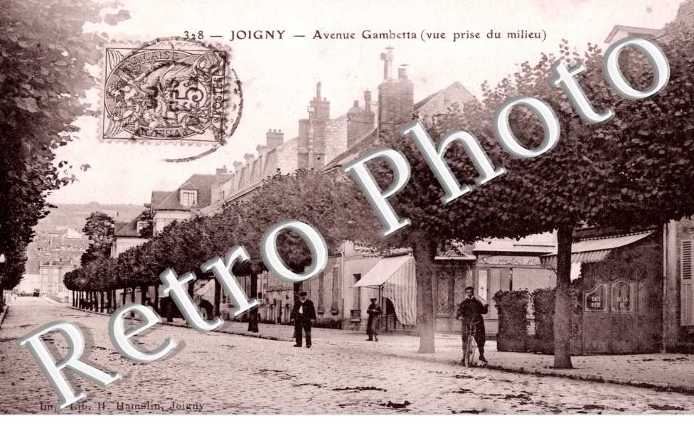avenue Gambetta (vue prise du milieu)