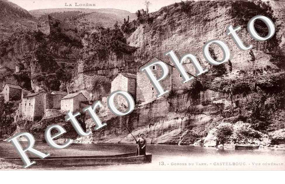 Castelbouc, Vue sur le Tarn