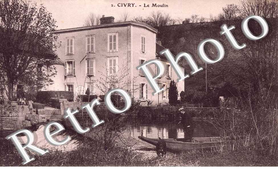 Civry, le moulin