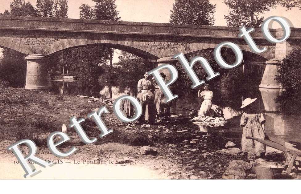 le pont sur le Serein