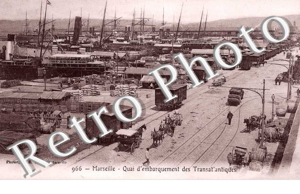 QUAI EMBARQUEMENT des transatlantiques