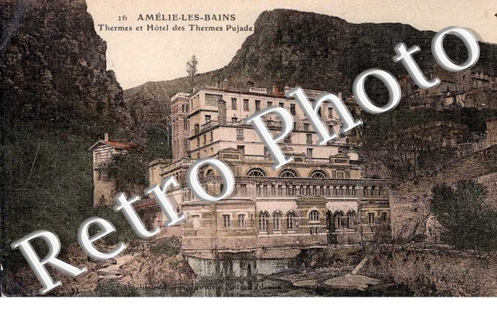 thermes et hotel des thermes Pujade