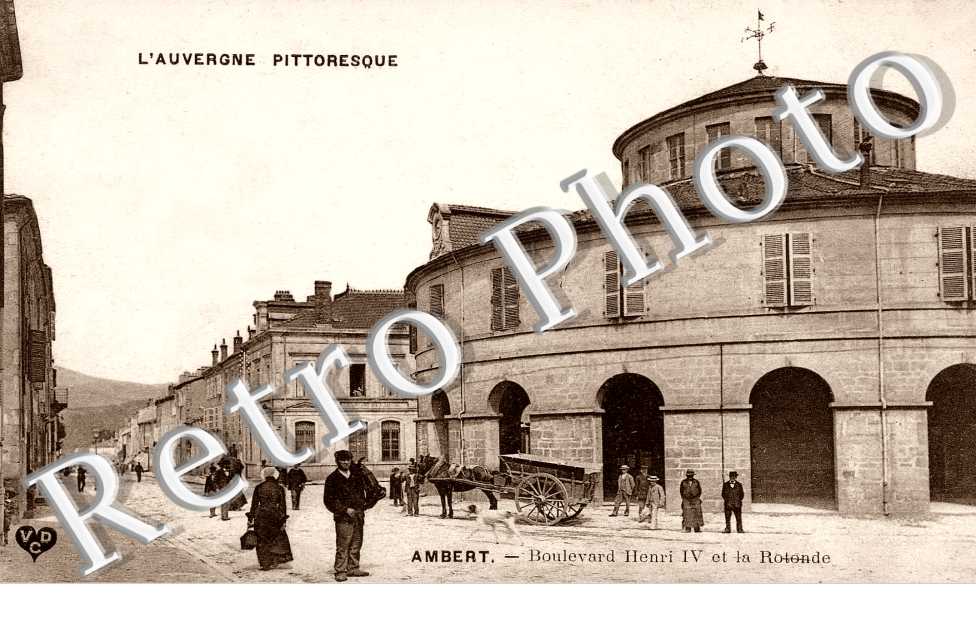 Boulevard henri IV et la rotonde