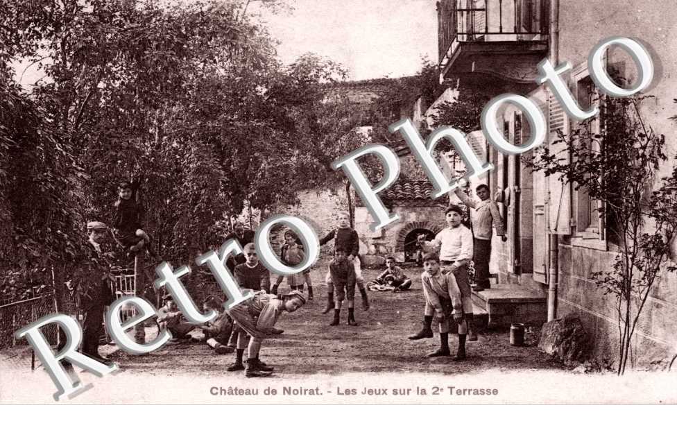 Chateau de Noirat - Les jeux de la 2e Terasse
