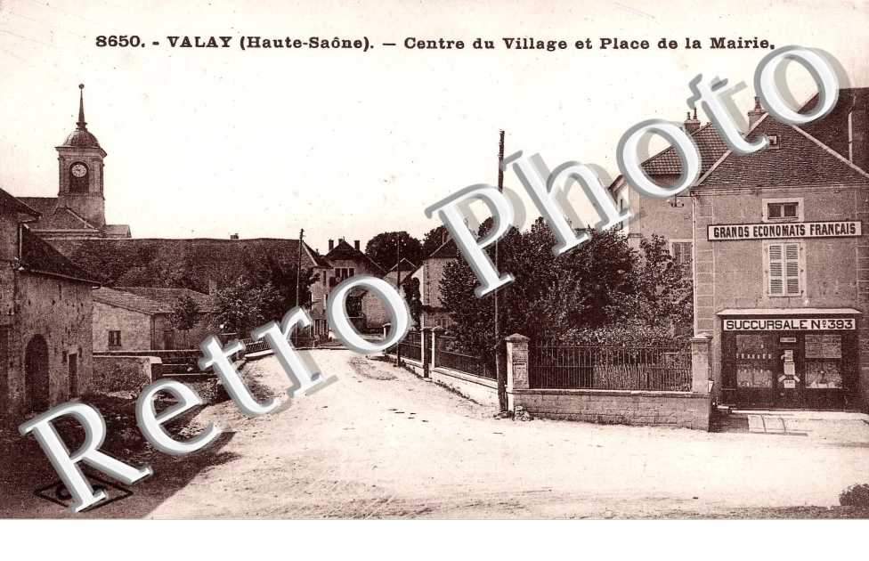 Centre du village et place de la mairie