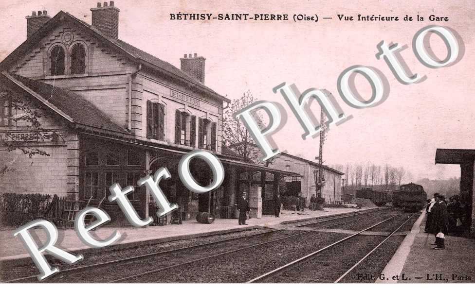 Vue interieure de la gare